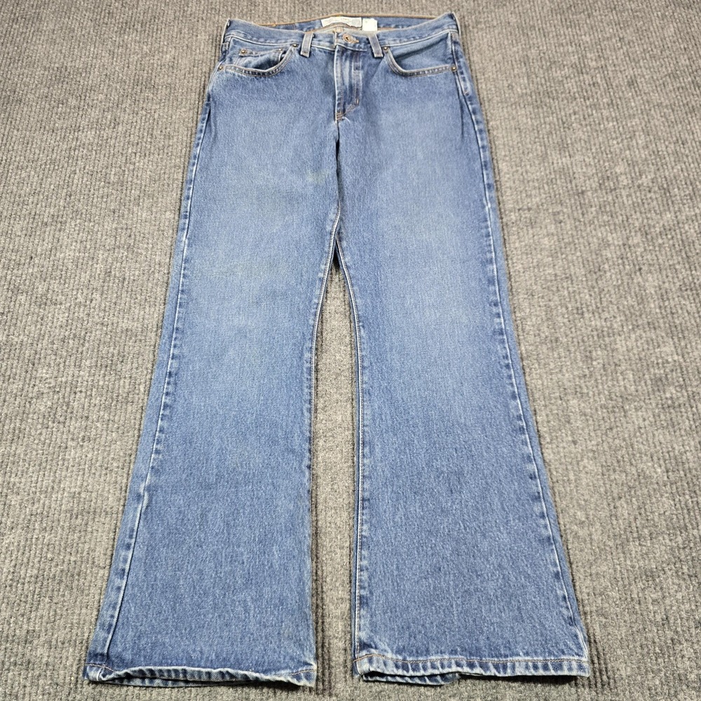 Vintage Abercrombie & Fitch Jeans Womens 4 Medium Wash Blue‎ Slouch Straight USA